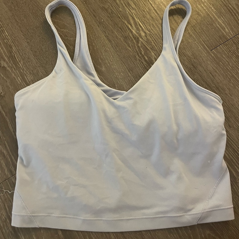 Baby blue Lululemon tank 8